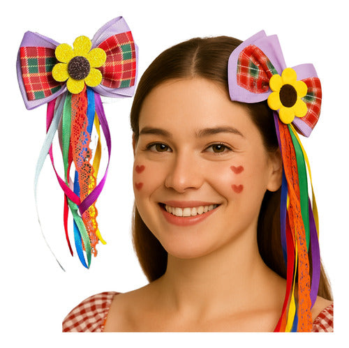 Laço Infantil Menina Decorativo Cabelo Festa Acessório