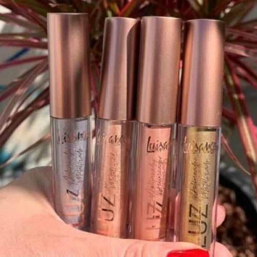 Delineador Líquido Metálico Com Glitter Coleção Luz - Brilho