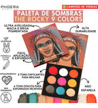 Paleta de Sombras 9 cores Phoera