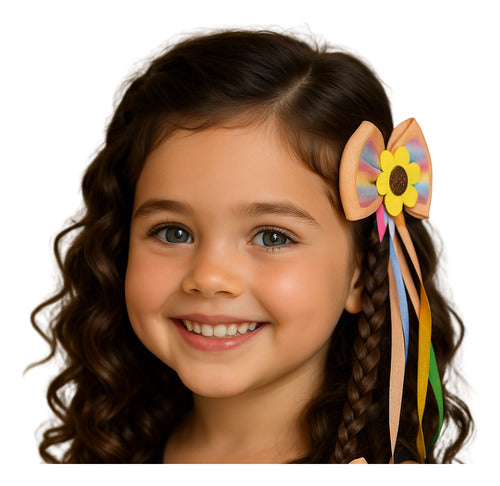 Laço Infantil Menina Decorativo Cabelo Festa Acessório