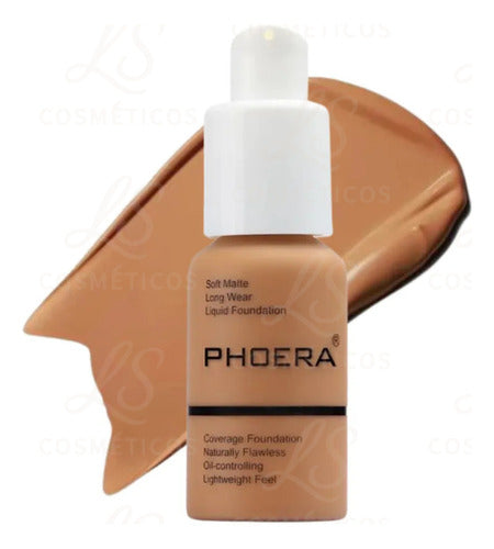 Base Líquida Soft Matte 30ml - Phoera