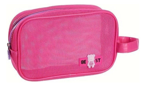 Necessarie / Bolsa Maquiagem Transparente Ted 5 Cores