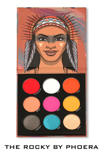 Paleta de Sombras 9 cores 12,6g - Phoera