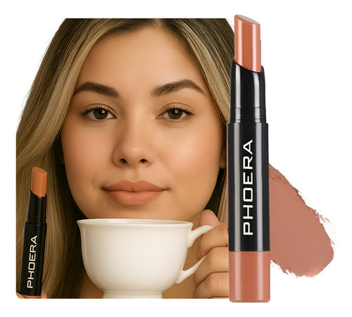 Batom Ultra Matte 24h A Prova De Água 24 Horas Phoera