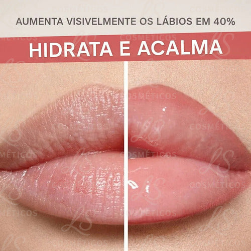 Volume Gloss Glitter Aumenta Efeito Boca Grande Big Mouth