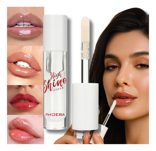 Hydra Gloss Labial High Shine Phoera Boca 85% +hidratada