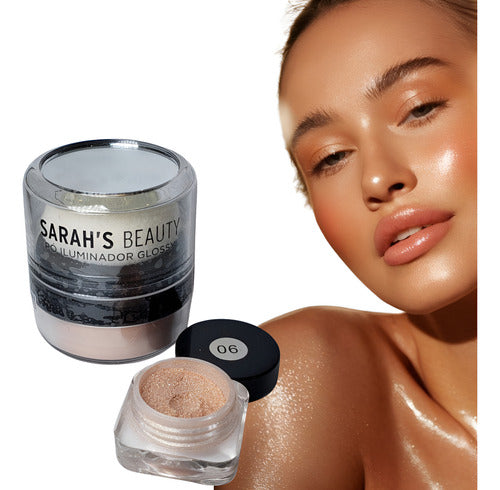 Pó Iluminador Glossy 4g - Sarah's Beauty